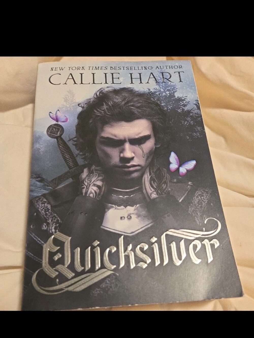 Callie Hart "Quicksilver" Paperback - Blue & Purple Cover